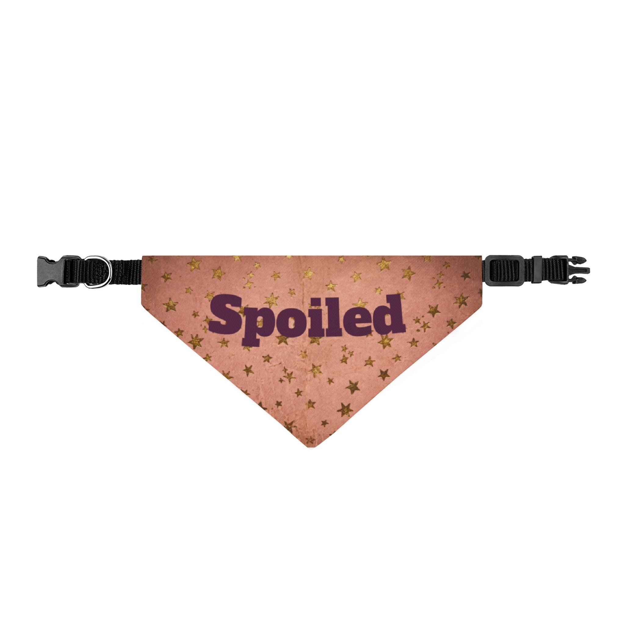 Spoiled | Clip-On Pet Bandana