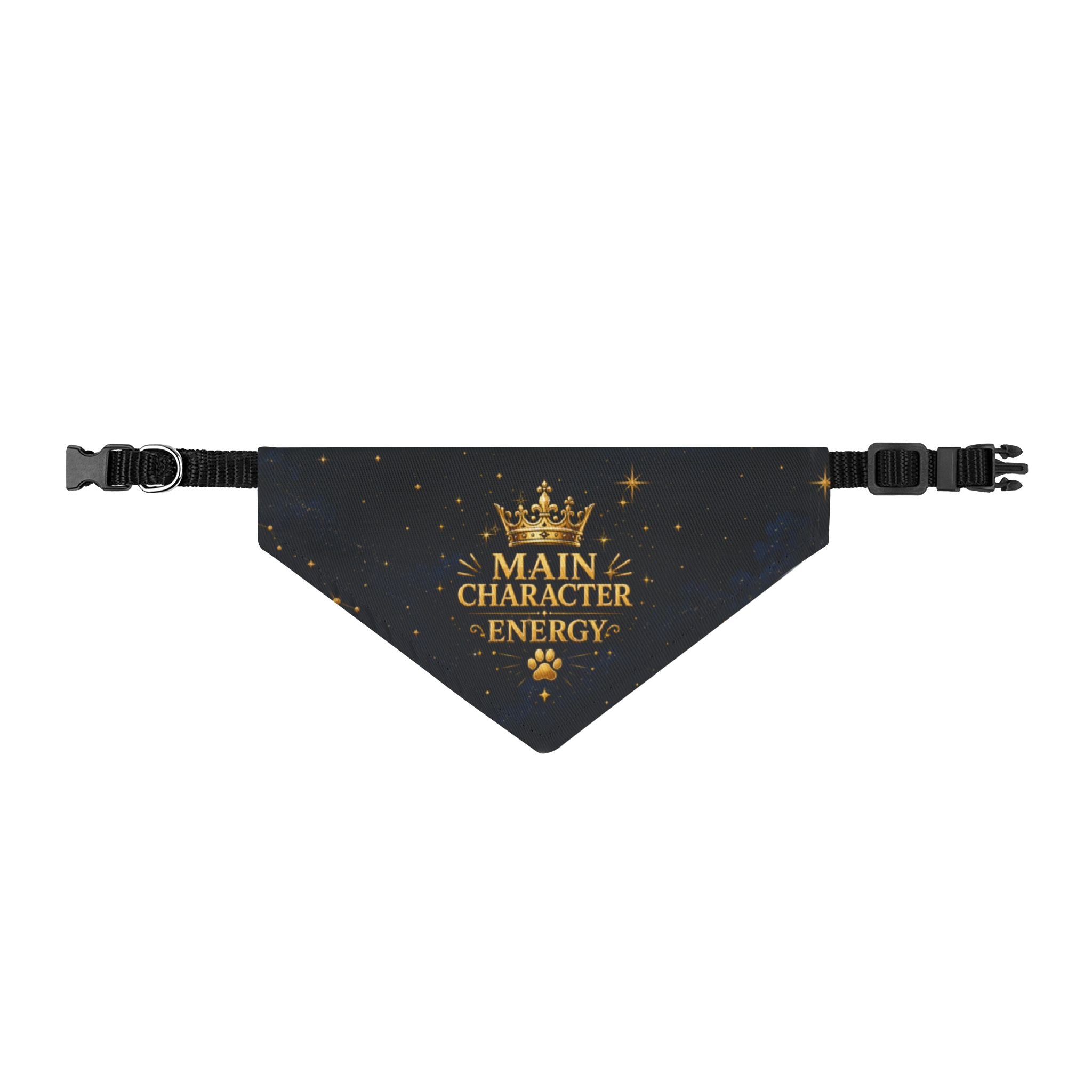Main Character Energy | Clip-On Pet Bandana