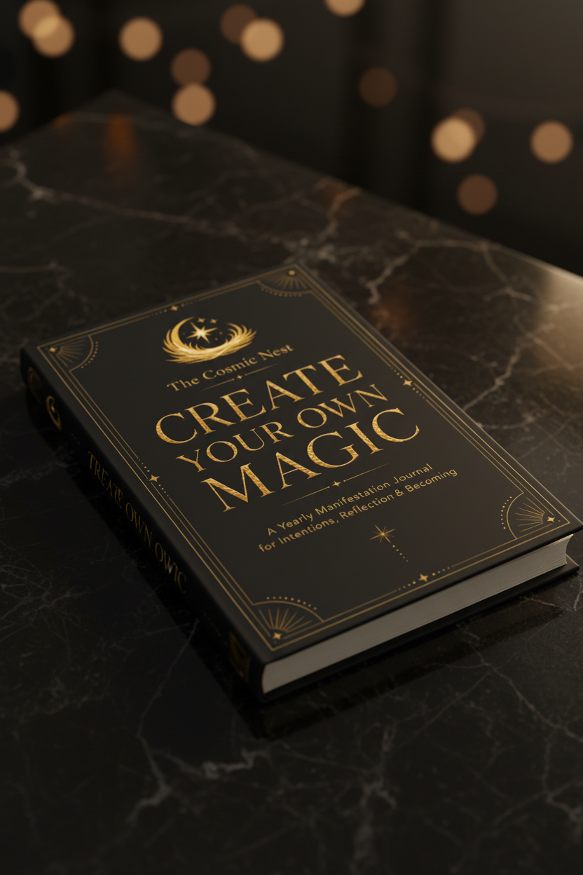 Amazon Create Your Own Magic: A Yearly Manifestation Journal for Intentions, Reflection & Becoming