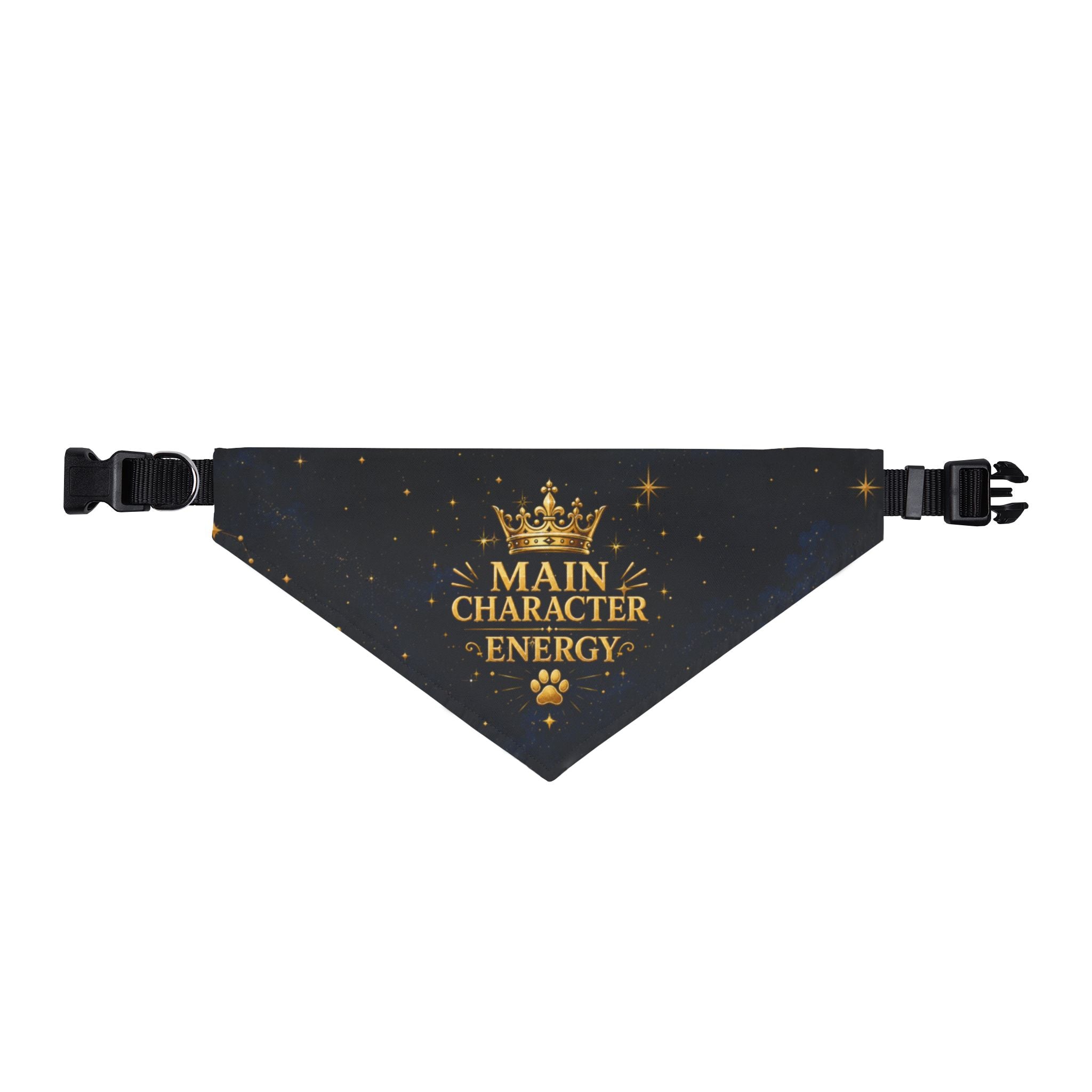 Main Character Energy | Clip-On Pet Bandana