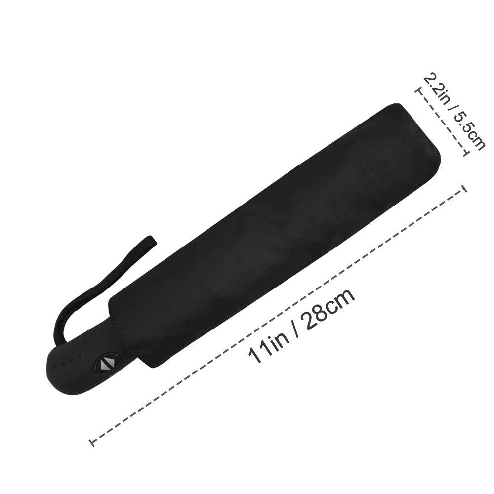 Divine Protection Hamsa Compact Automatic Umbrella