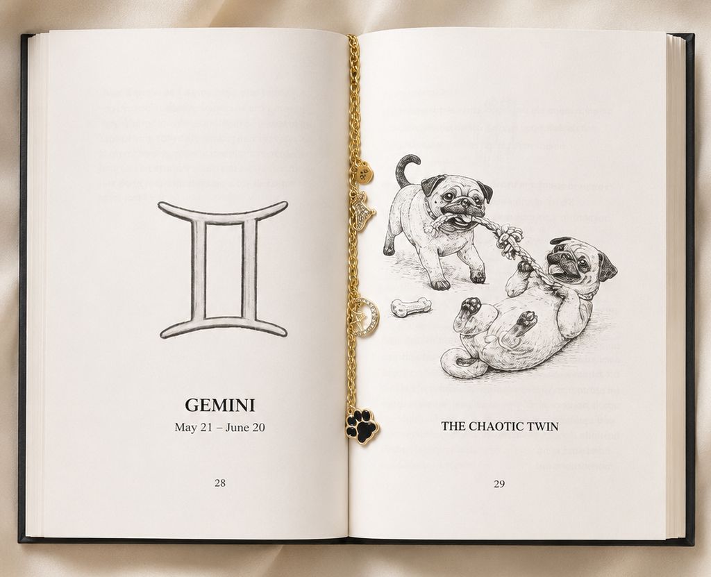 Cosmic Dogs Signed Book + Bookmark Jewelry Gift Set