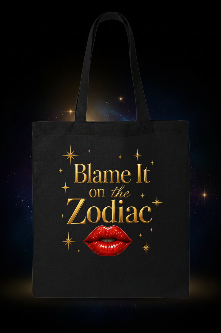 Blame It on the Zodiac™ Canvas Tote Bag