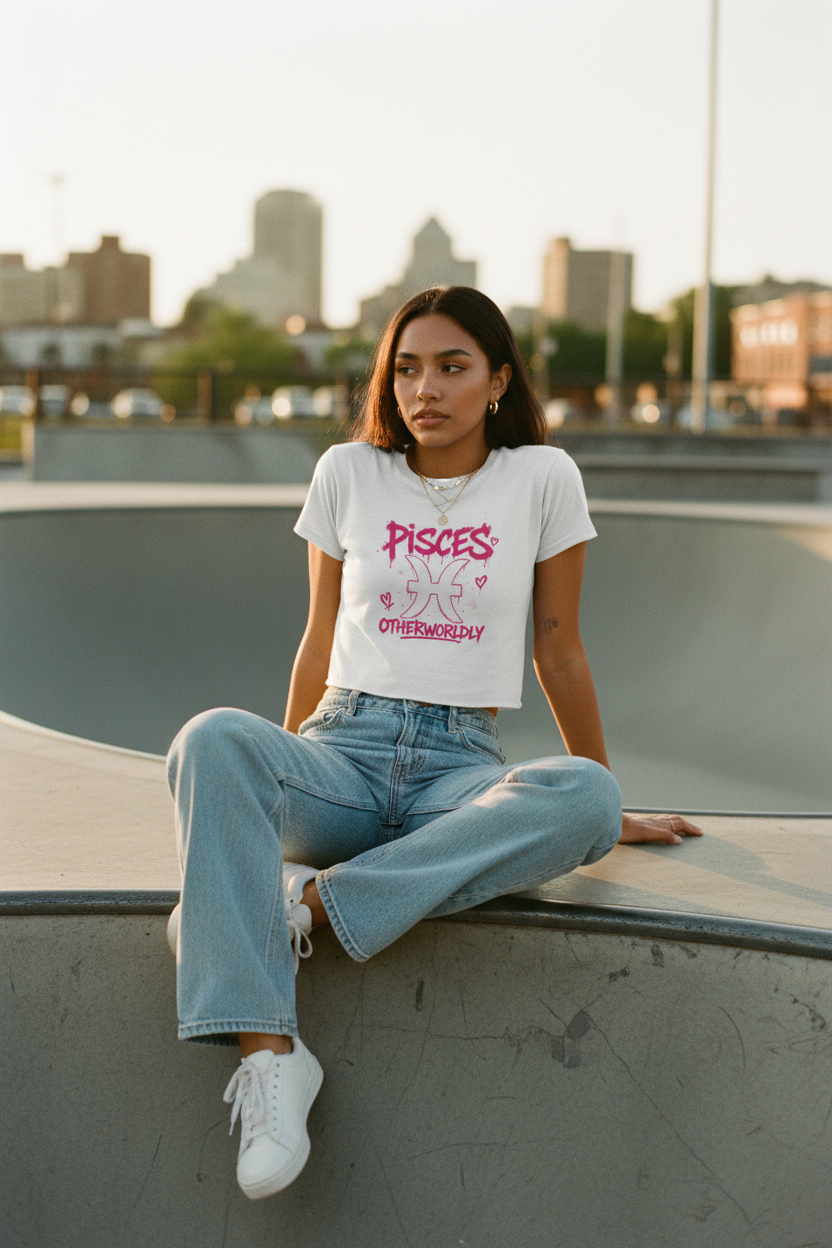 Pisces Otherworldly Crop Top