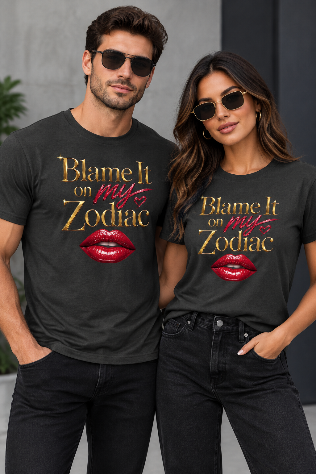 Blame It on My Zodiac | Unisex Graphic Tee