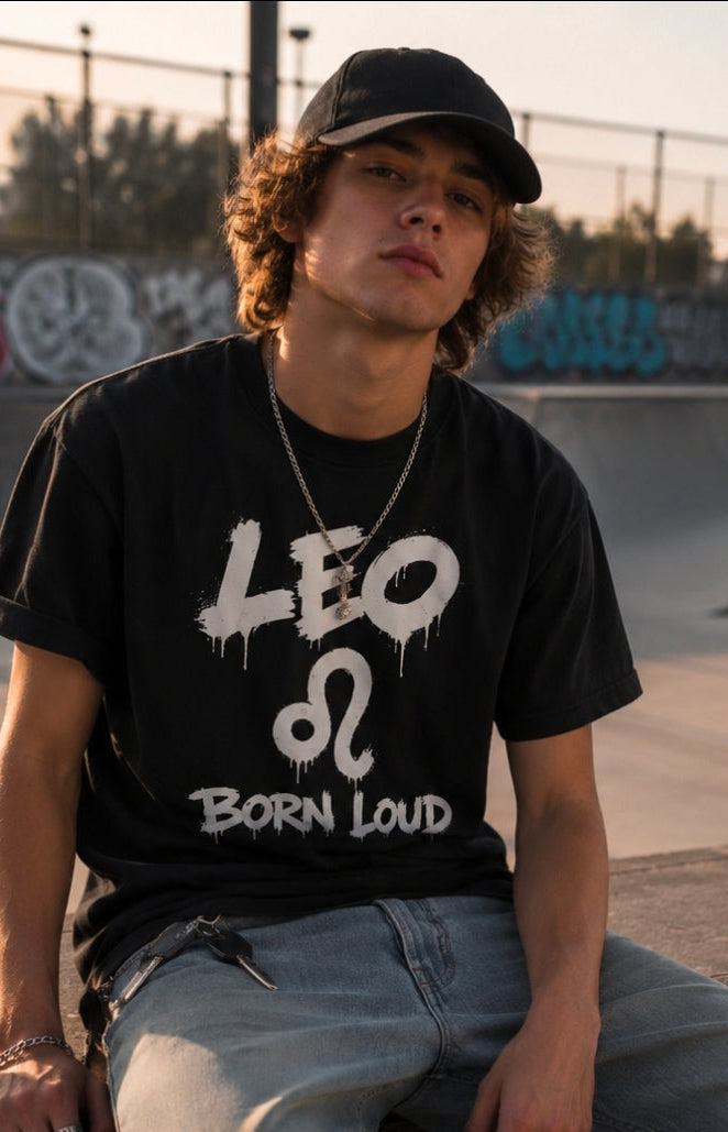 Leo | Born Loud Zodiac Graphic Tee