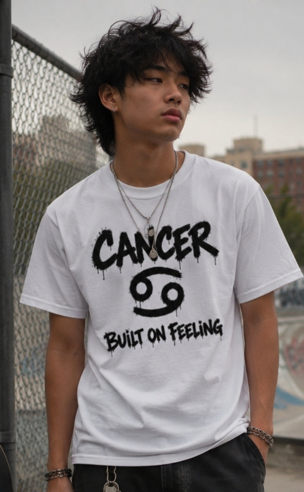 Cancer | Built on Feeling Zodiac Graphic Tee
