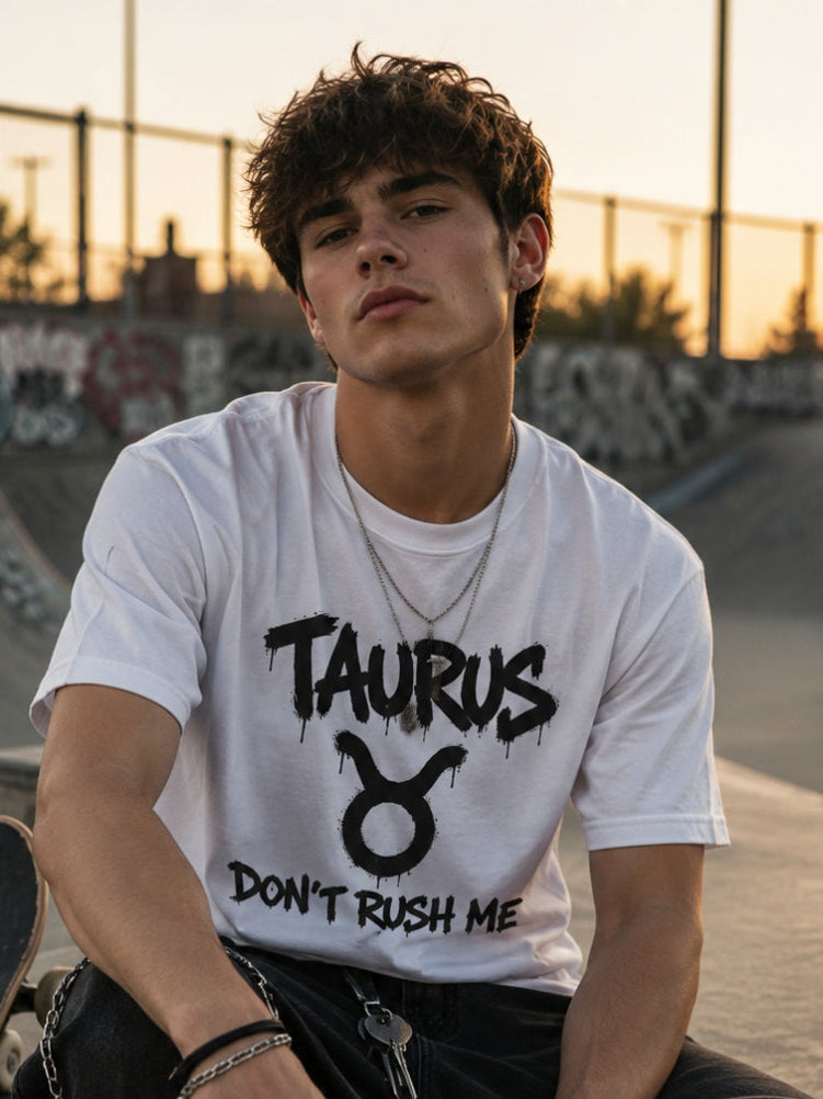Taurus | Don't Rush Me Zodiac Graphic Tee